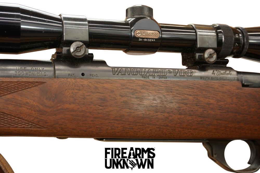 Weatherby Vanguard  VGS, 24", 300 WinMag Rifle (USED) W/ Scope & Rifle Soft Case