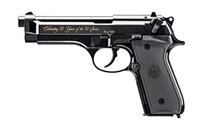 Beretta, 92SB 50th Anniversary Edition, 9mm, 4.9", BLK, (2) 15RD, DA/SA Pistol