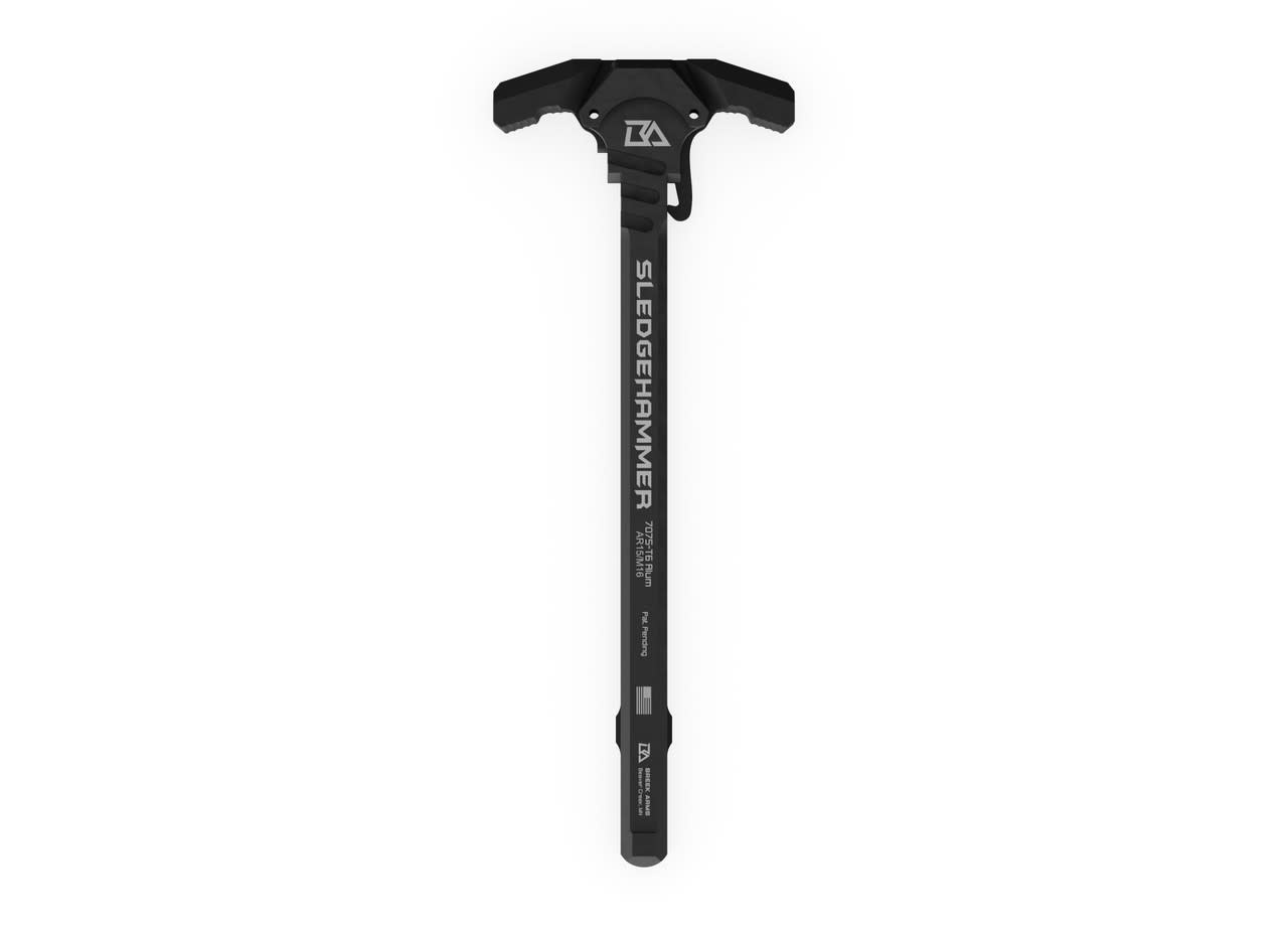 Breek Arms, Sledgehammer Gas Blocking Ambidextrous Charging Handle, BLK