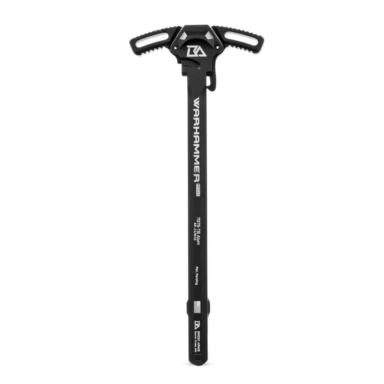 Breek Arms, Warhammer Mod2 Ambidextrous Charging Handle, BLK