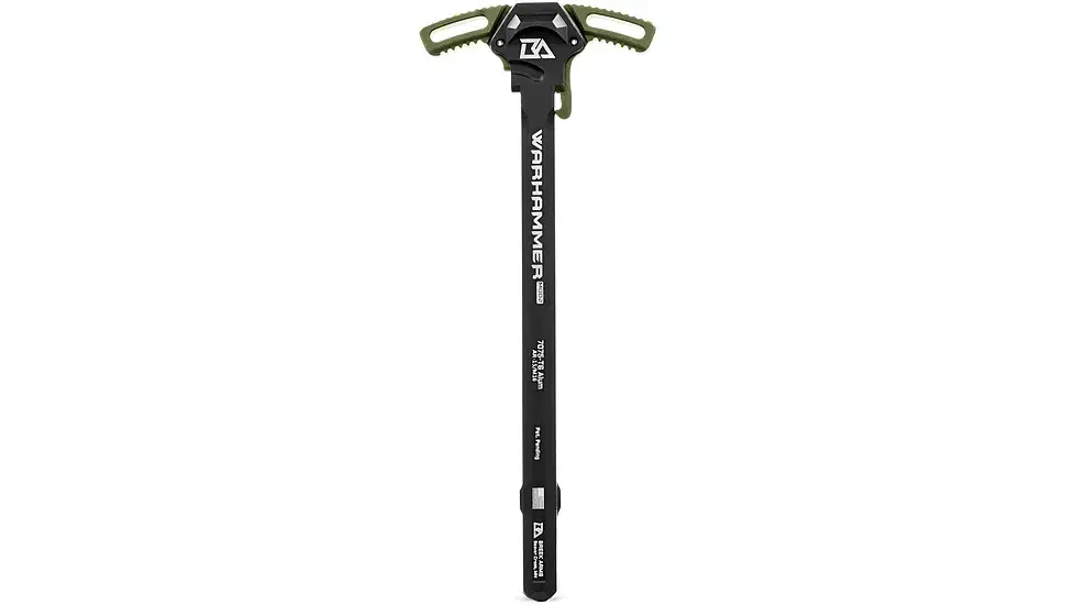 Breek Arms, Warhammer Mod2 Ambidextrous Charging Handle, Green