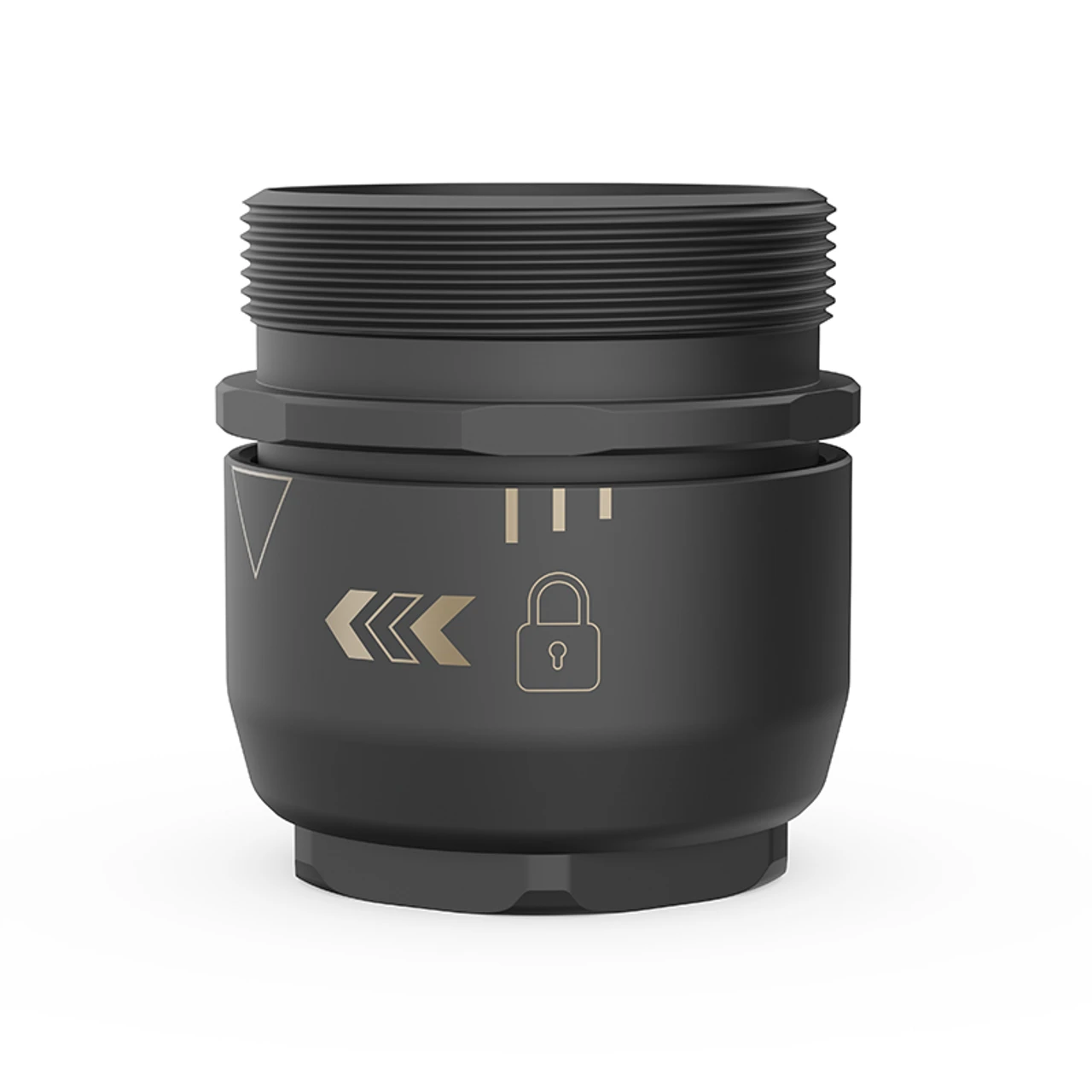 Breek Arms, Breek LOK 3QD QD Suppressor Mount 1.375x24 HUB Adapter