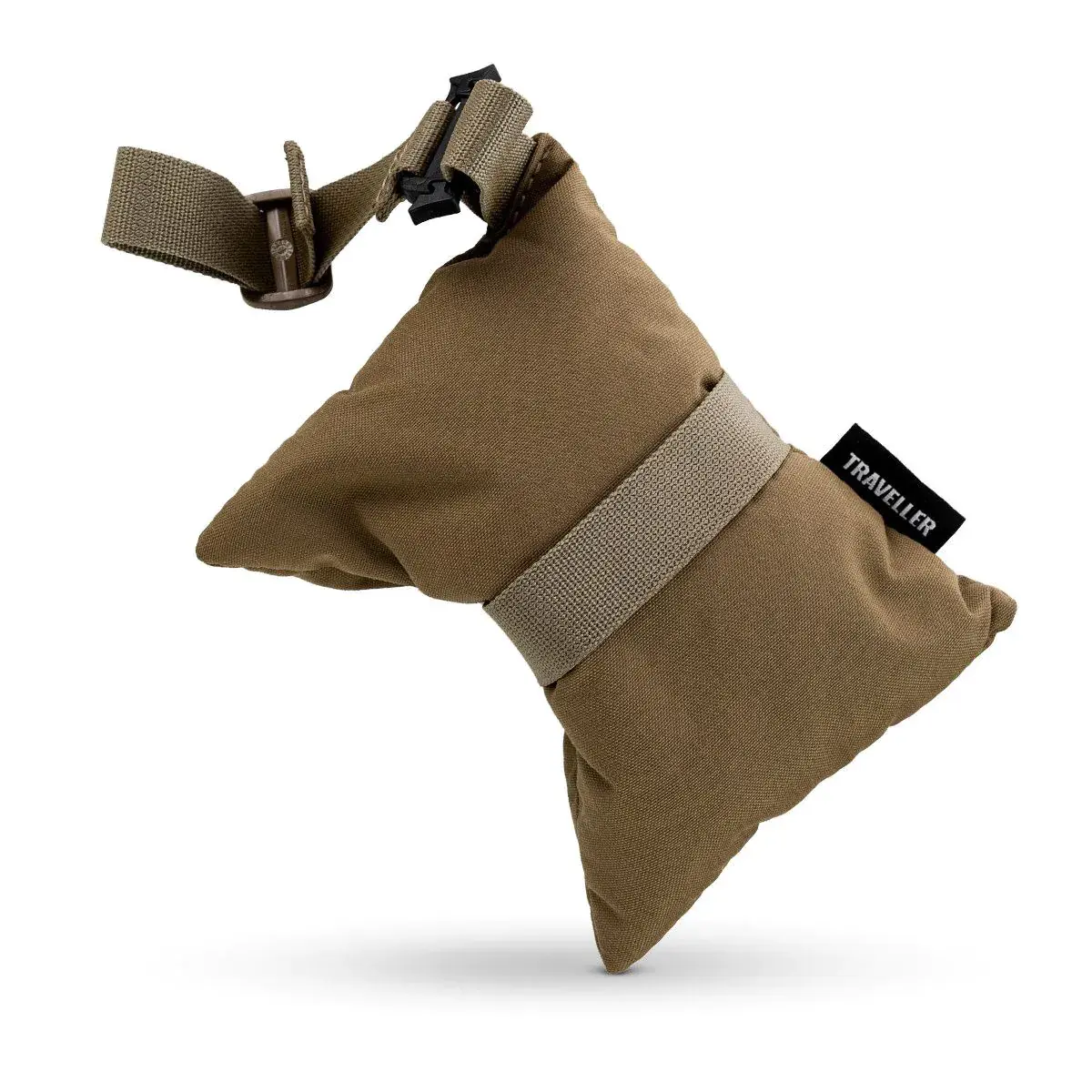 MDT, Traveller Shooting Bag, Normal Plastic Filled, Coyote