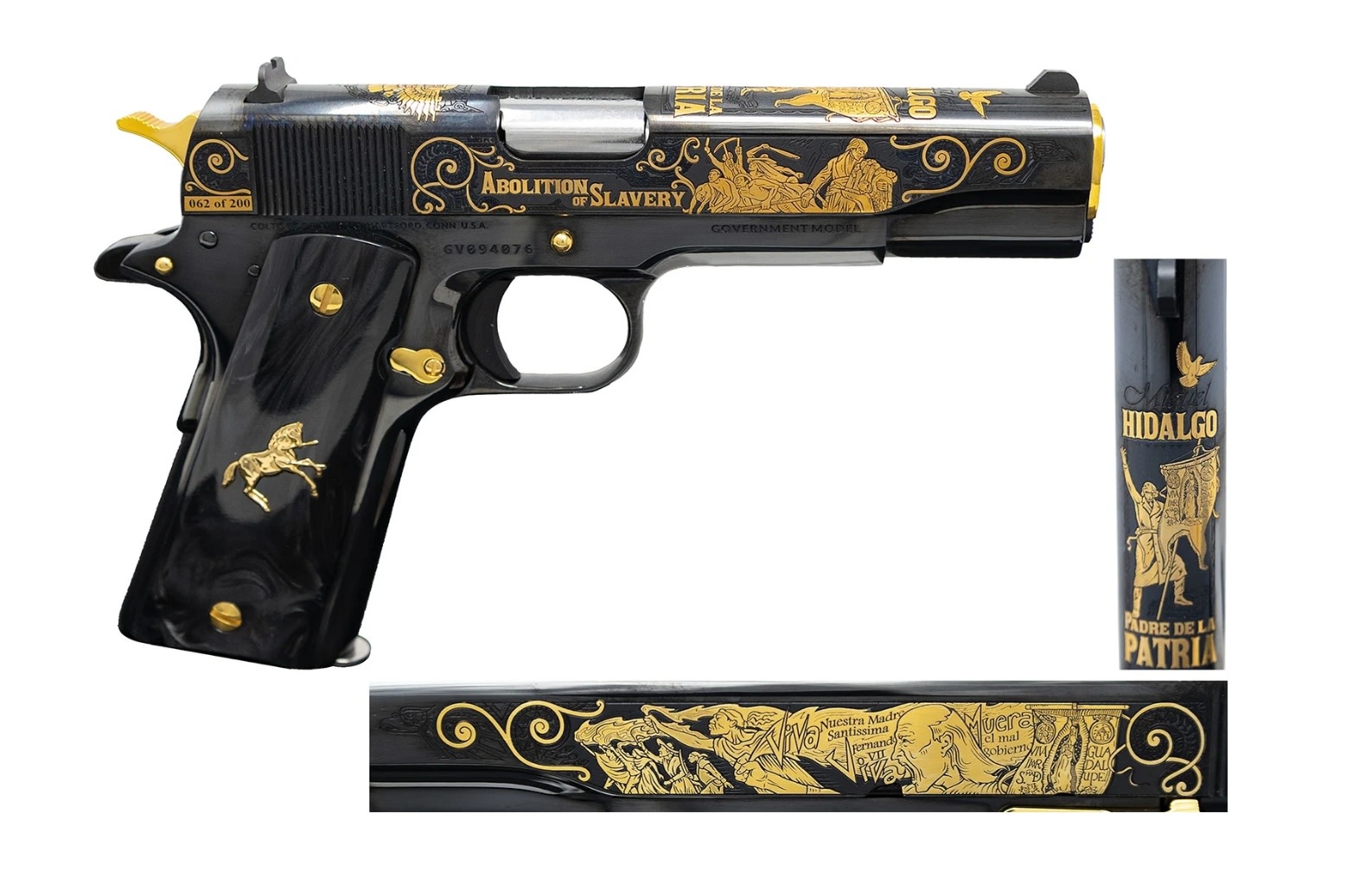 Colt Mfg. 1911 Miguel Hidalgo .38 Super 5" 9-RD SEMI-AUTO PISTOL
