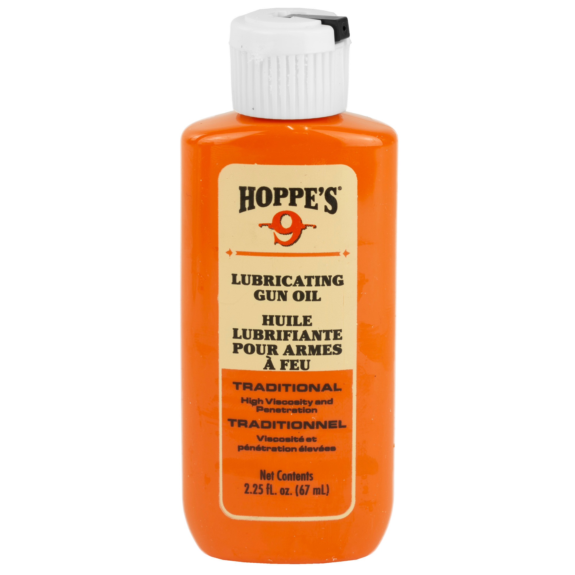 Hoppe's, Solvent, Liquid, 2.25oz, Lube, Squeeze Bottle