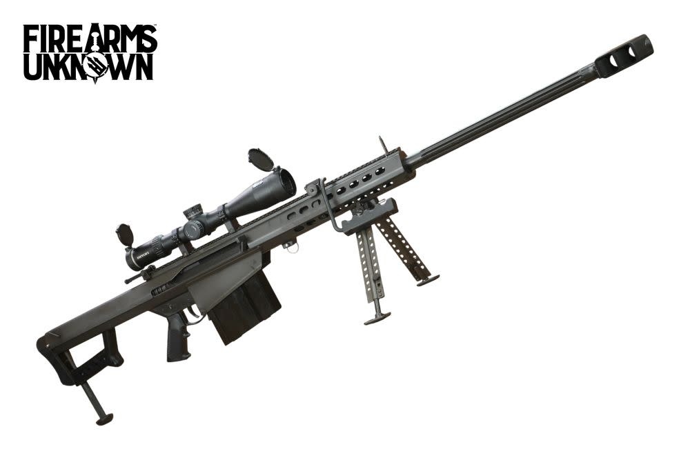 Barrett, 82A1, 50BMG, 29" Fluted Barrel, BLK/BLK ,10 RD Rifle w/ Riton X5 Conquer 5-25x50 MRAD