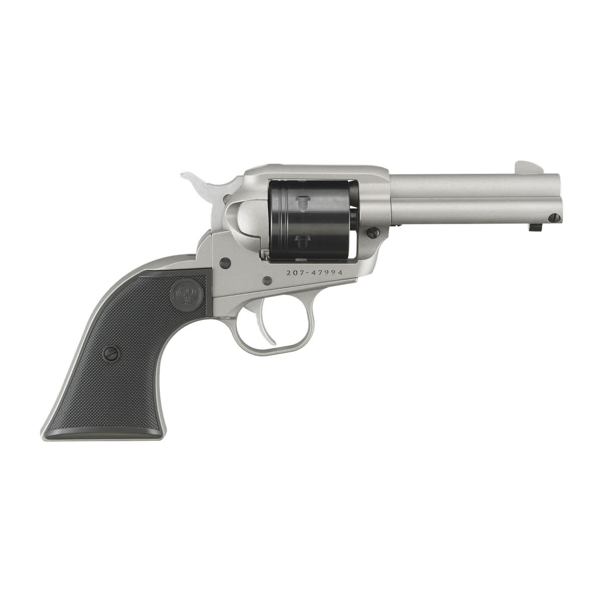 Ruger, Wrangler, 22LR, 3.75", Silver, 6RD, Single Action Revolver