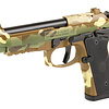Beretta, 92XI Combat, Single Action Only, 9mm, 4.7", Multicam, (2) 15RD, Pistol