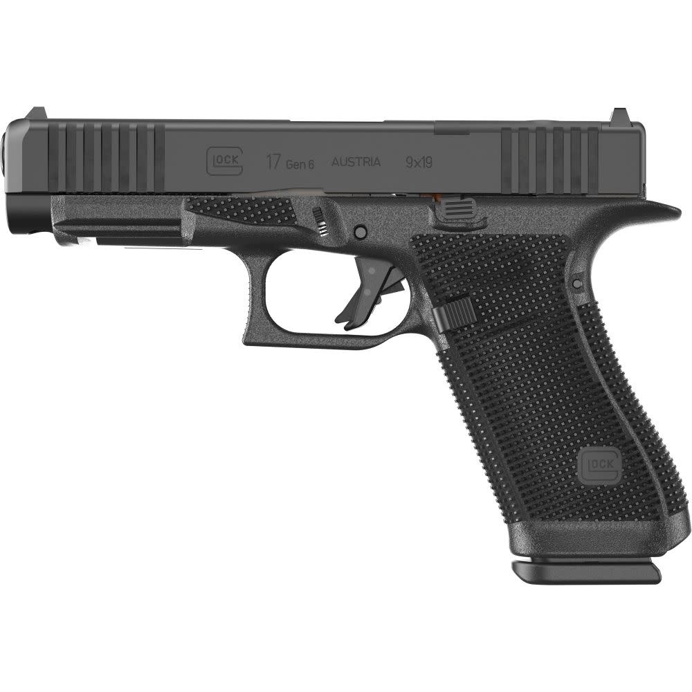 Glock, 17 Gen 6, 9mm, 4.5", BLK, (3) 17RD, Pistol