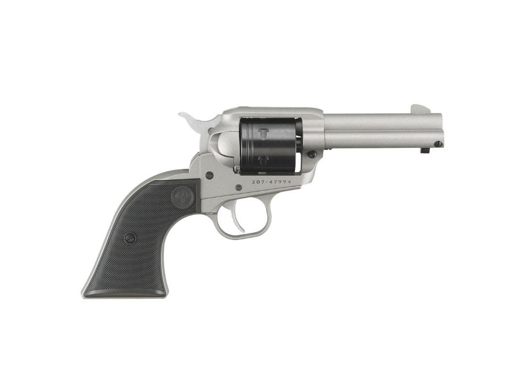 Wrangler 22 Long Rifle 3.75" BBL 6 Round Silver Cerakote Revolver