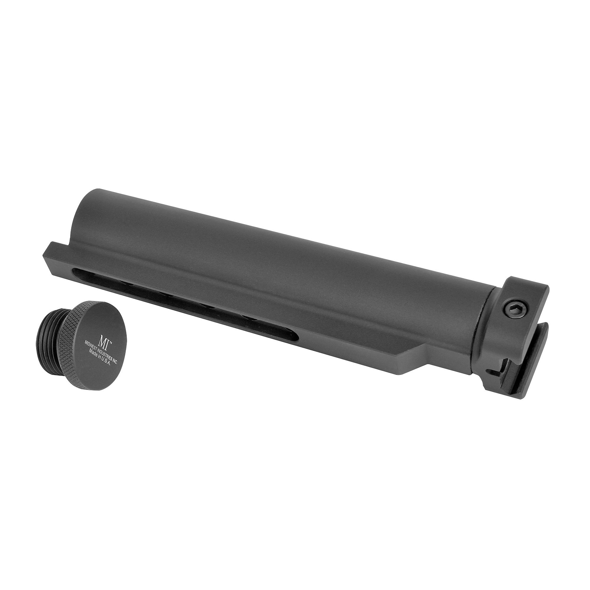 Midwest Industries, Stock Tube Adaptor, Fits Picatinny, Black
