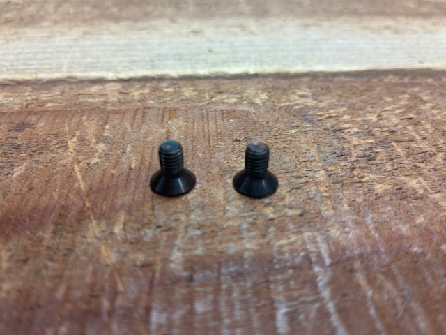 Set of (2) Screws for A.R.M.S #17s Throw Lever Mount 10-32 Thread 3/8" long