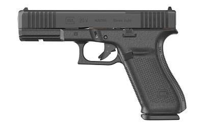 Glock, 20 V MOS, 10mm, 4.6", BLK, (3) 15RD, Pistol