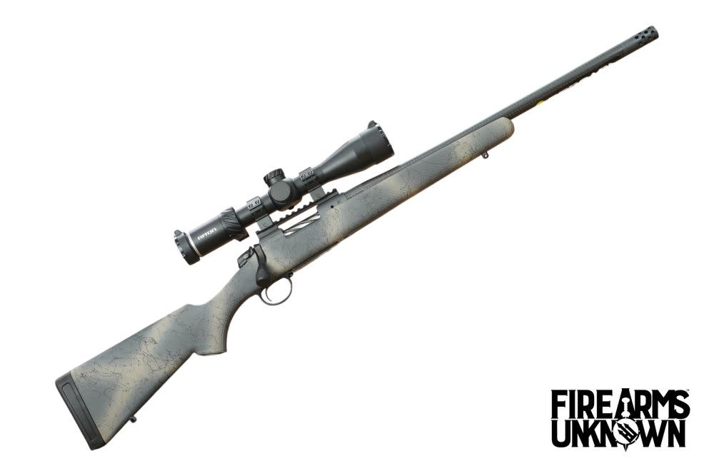 Bergara, B-14 Ridge Carbon Wilderness, 308 Win, 20", GRY, 4RD, Bolt Action Rifle w/ Riton Primal 4