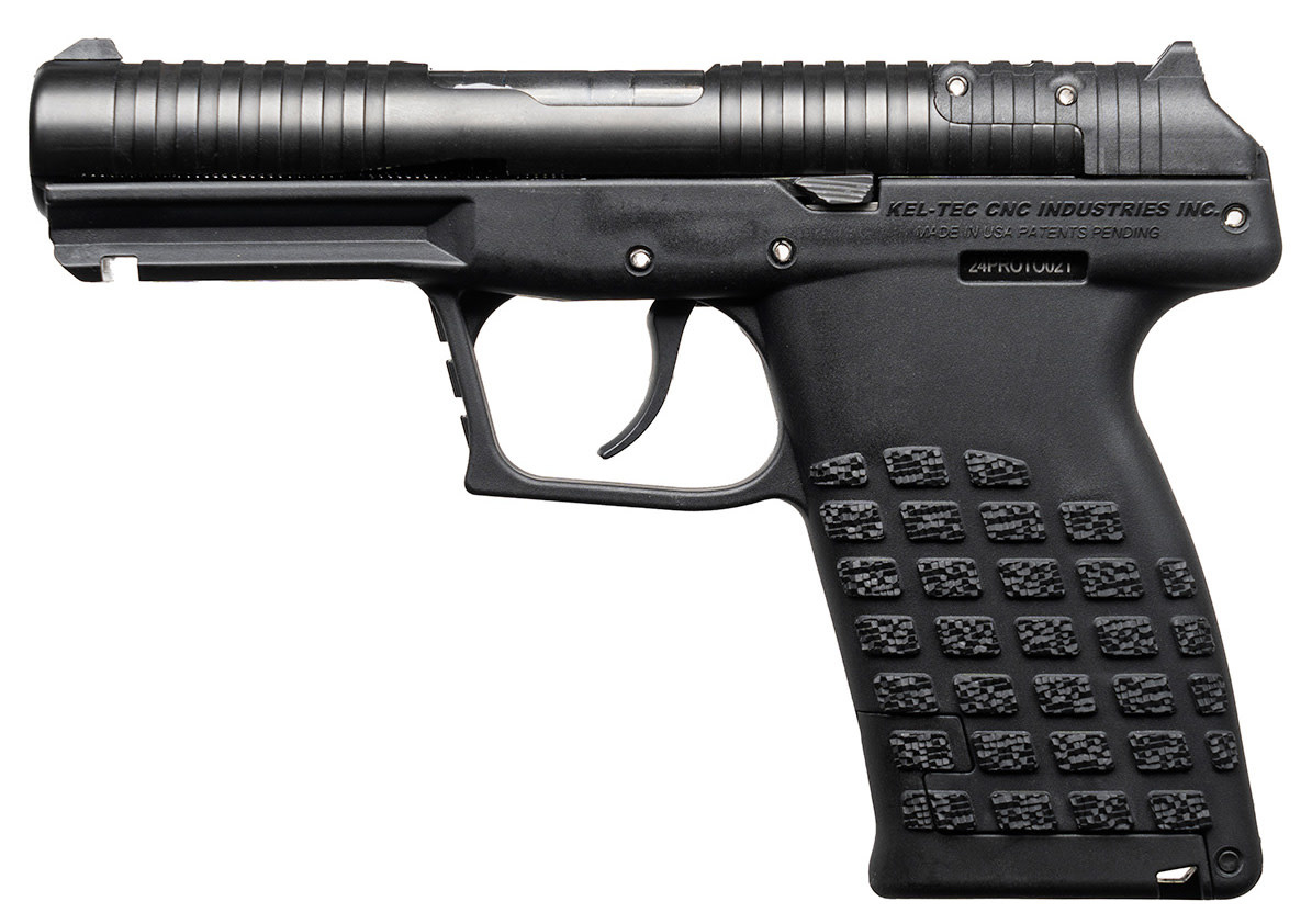 Kel-Tec PR-5.7 5.7X28MM, 4.6" BLK OR 20RD Pistol w/ (2) 10RD Stripper Clips