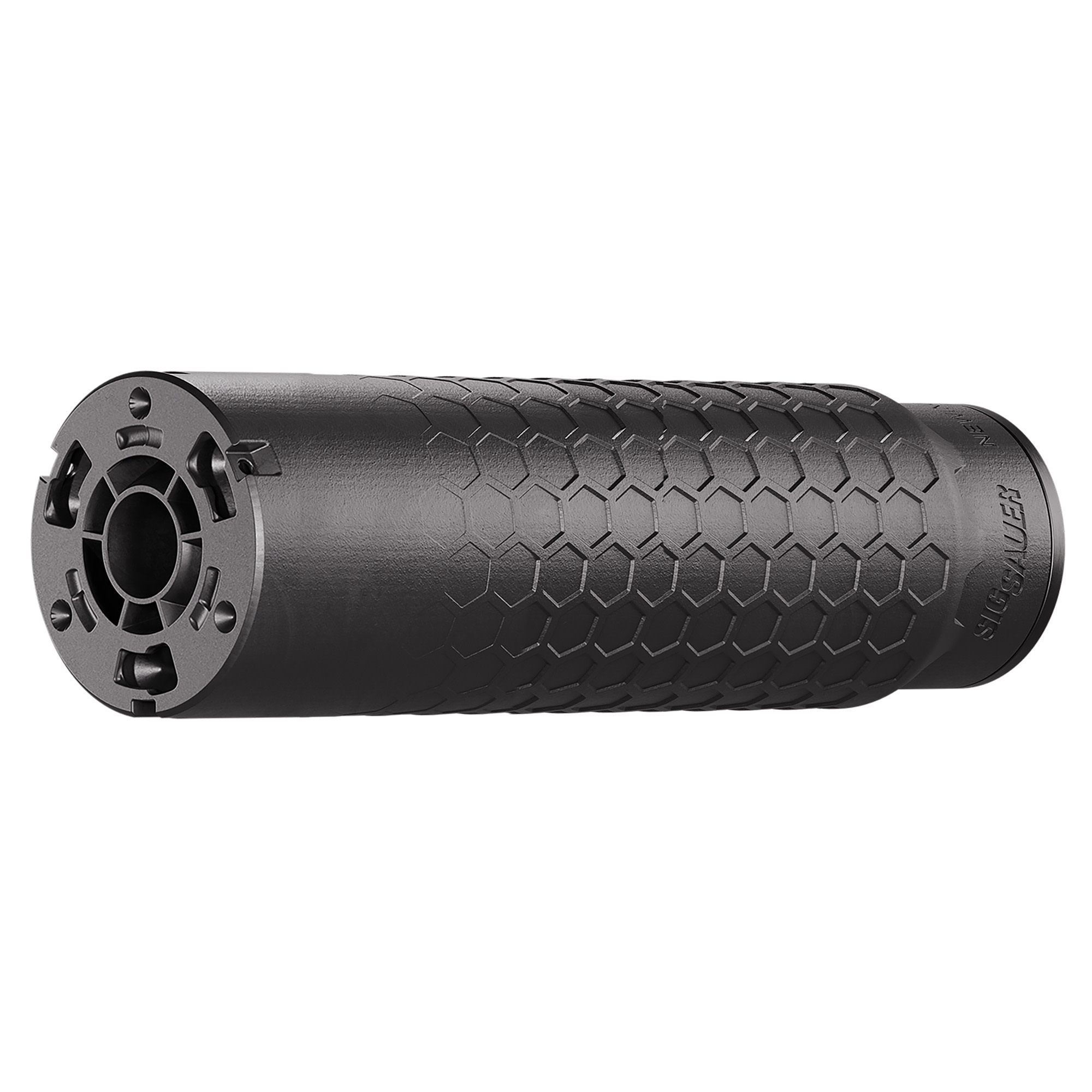 Sig Sauer, Hexium, Suppressor, 5.56MM, Black, Inconel Construction, HUB Compatible, Direct Thread Mount