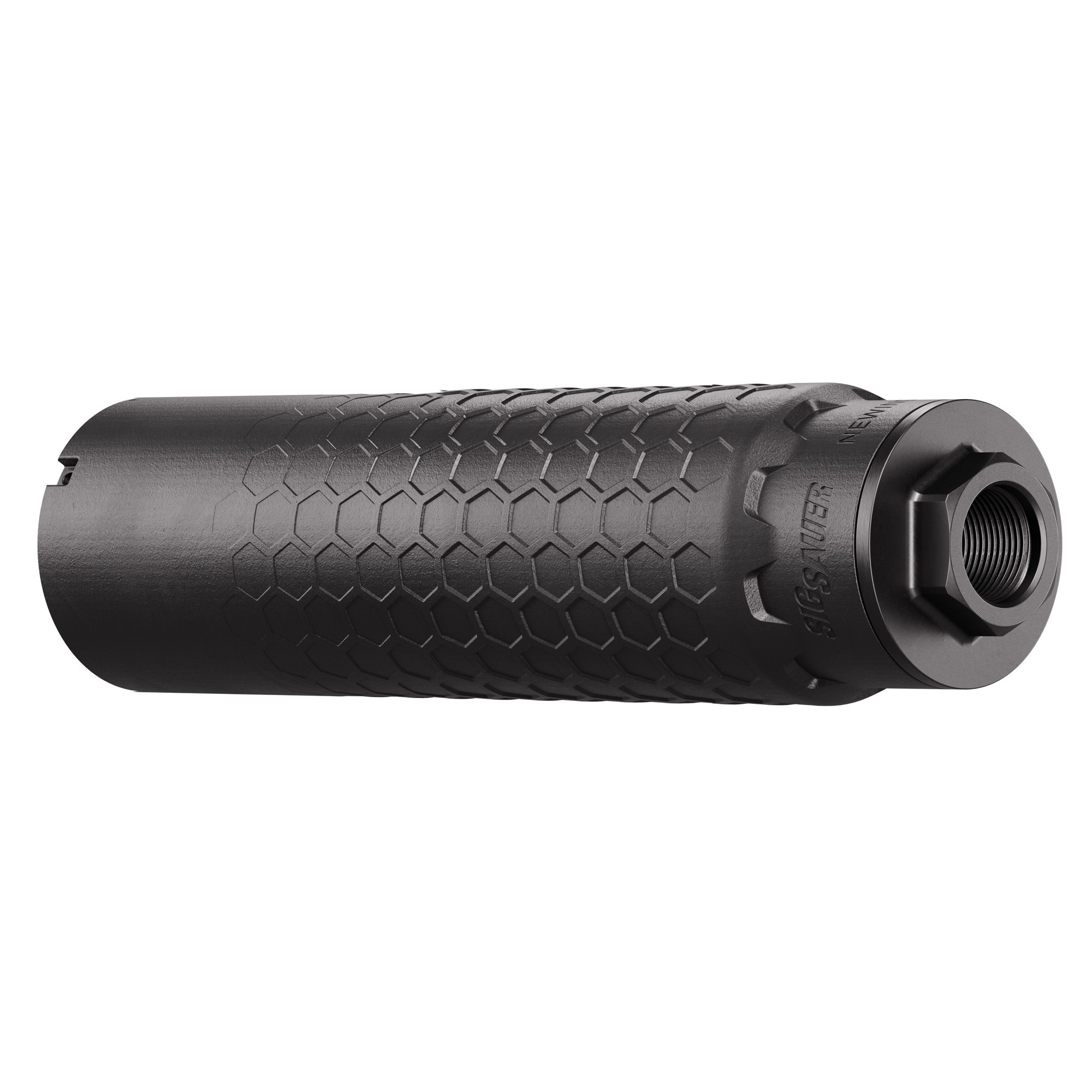 Sig Sauer, Hexium, Suppressor, 5.56MM, Black, Inconel Construction, HUB Compatible, Direct Thread Mount