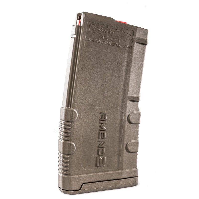 Amend2 Mod2 AR-15 .223/5.56 20 Round Magazine ODG