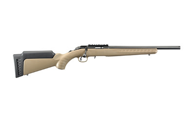 Ruger, American Rimfire, 22LR, 16", FDE, 10RD, Bolt Action Rifle