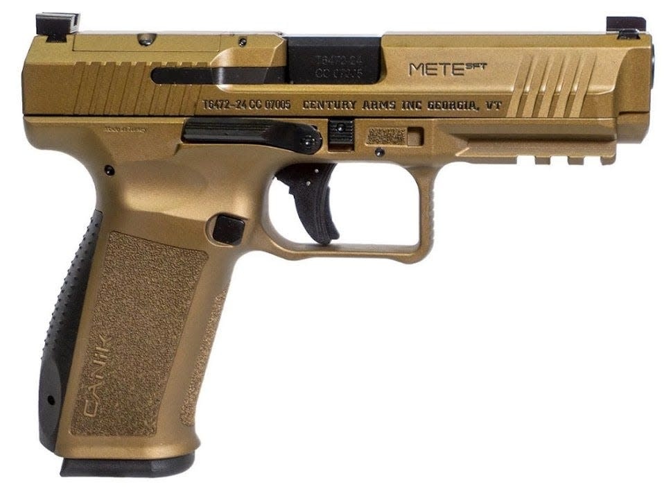 Canik METE SFT 9mm 4.6" Burnt Bronze 18/20 RD Pistol