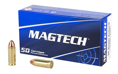 Magtech, Sport Shooting, 38 Super +P, 130gr, FMJ, 50RD