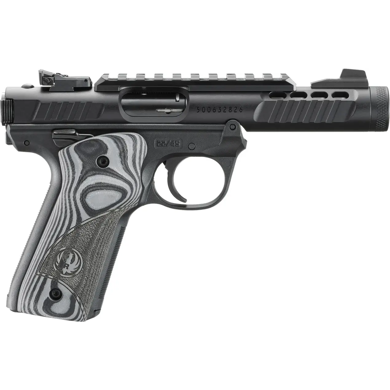 RUGER MARK-IV 22/45 LITE 22LR 4.4" 10-RD SEMI-AUTO PISTOL