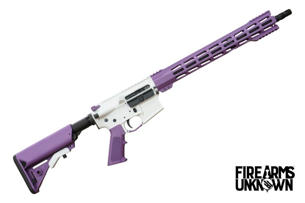 FU, Gungnir, 5.56mm, 16", Cerakote WHT/PUR, 30RD, Rifle