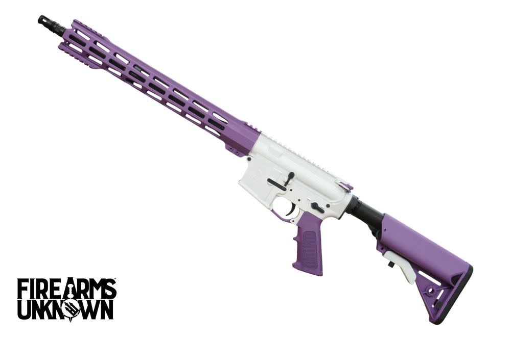 FU, Gungnir, 5.56mm, 16", Cerakote WHT/PUR, 30RD, Rifle