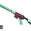FU Gungnir 5.56 16" Cerakote Black Cherry / Island Green 30RD Rifle