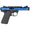 Ruger Mark IV 22/45 Lite 4.4" TB Blue/BLK (2) 10RD Pistol