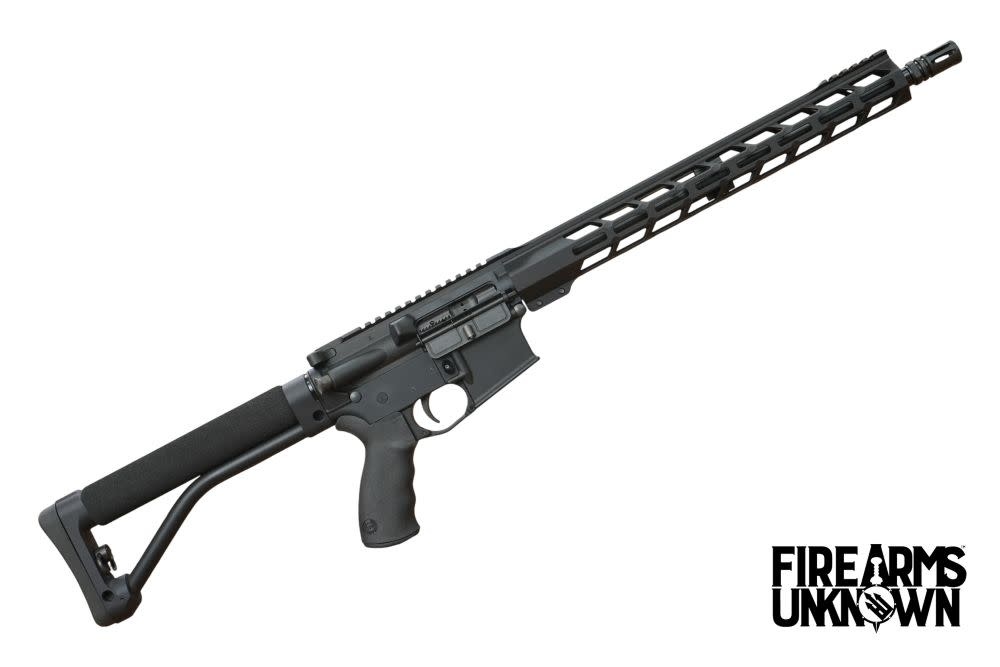 Firearms Unknown "ZERO" 5.56 16" BLK 30RD AR Rifle W/ Ace Skeleton Stock