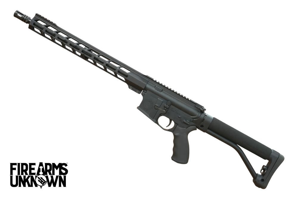 Firearms Unknown "ZERO" 5.56 16" BLK 30RD AR Rifle W/ Ace Skeleton Stock