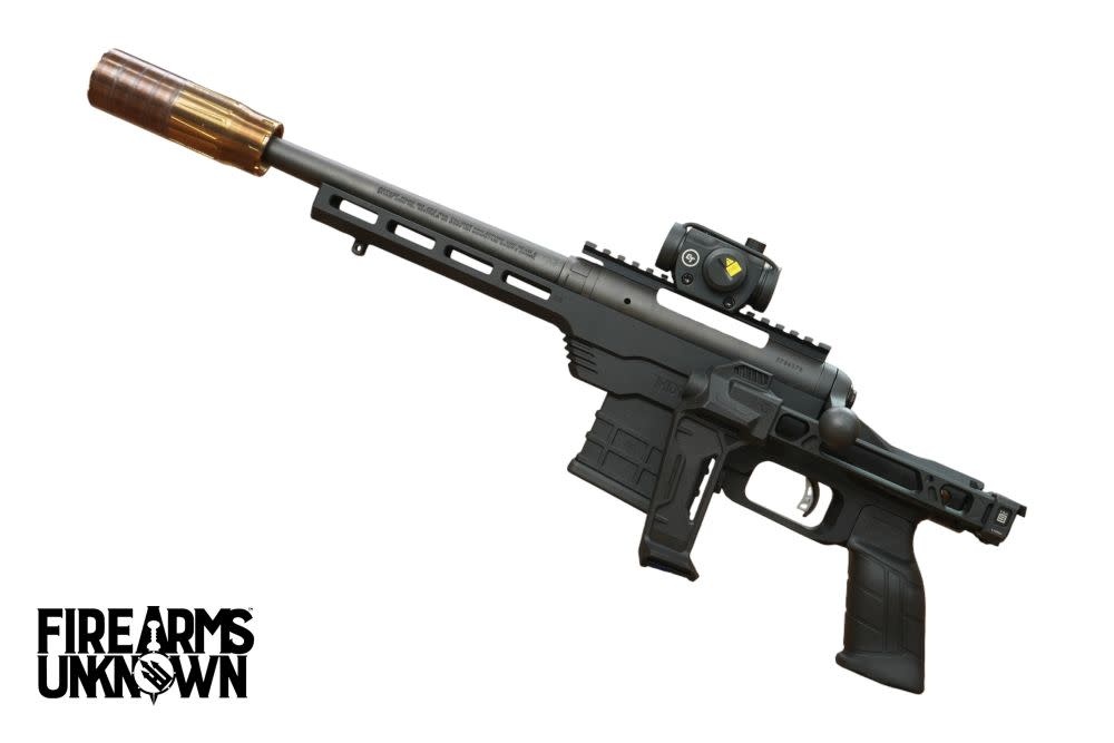 Savage 110 PCS, 223, 10.5", 10RD Pistol W/ Suppressor, Folding Brace & Red Dot