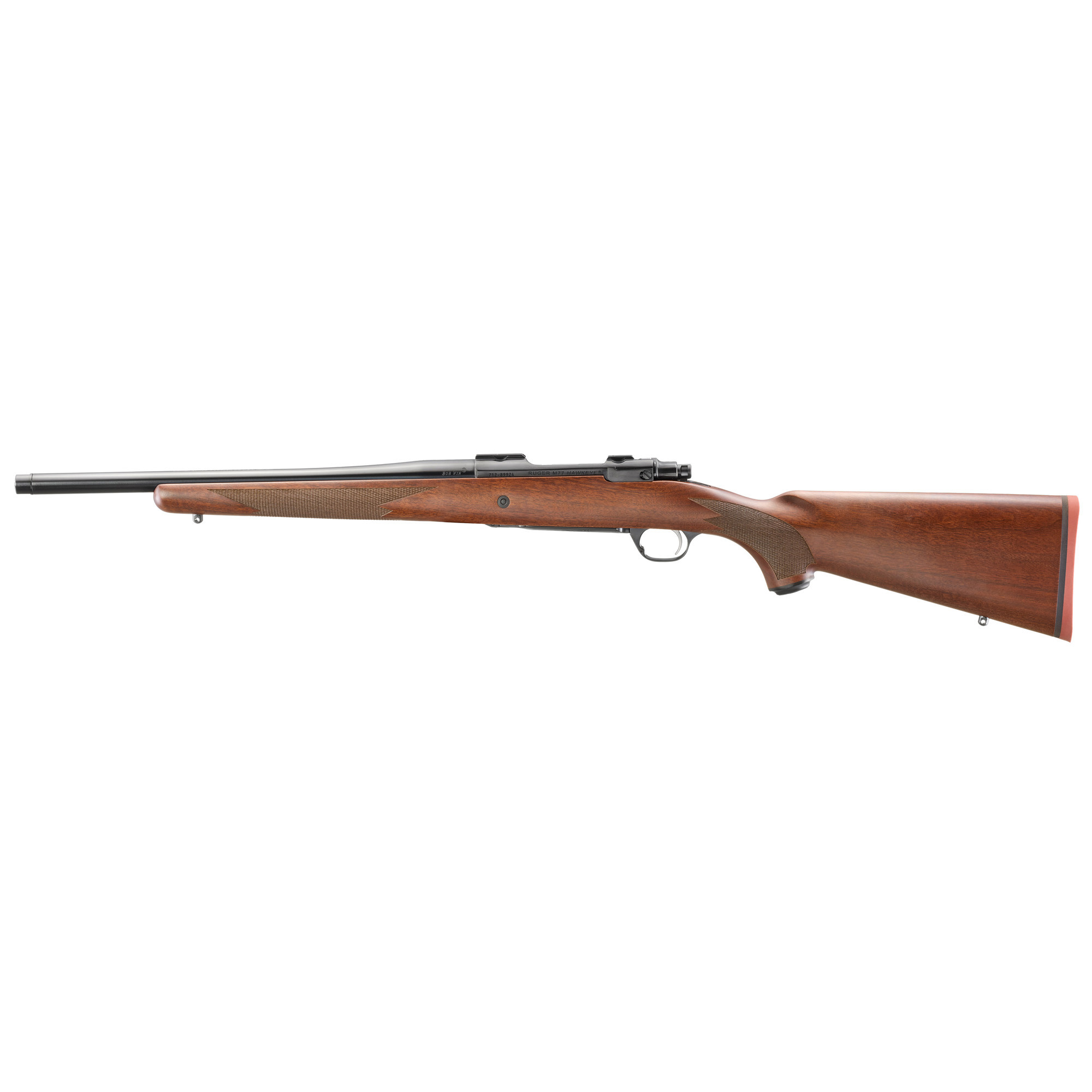 Ruger M77 Hawkeye Hunter Blued 308 Win 16.6" TB Walnut 4RD Rifle