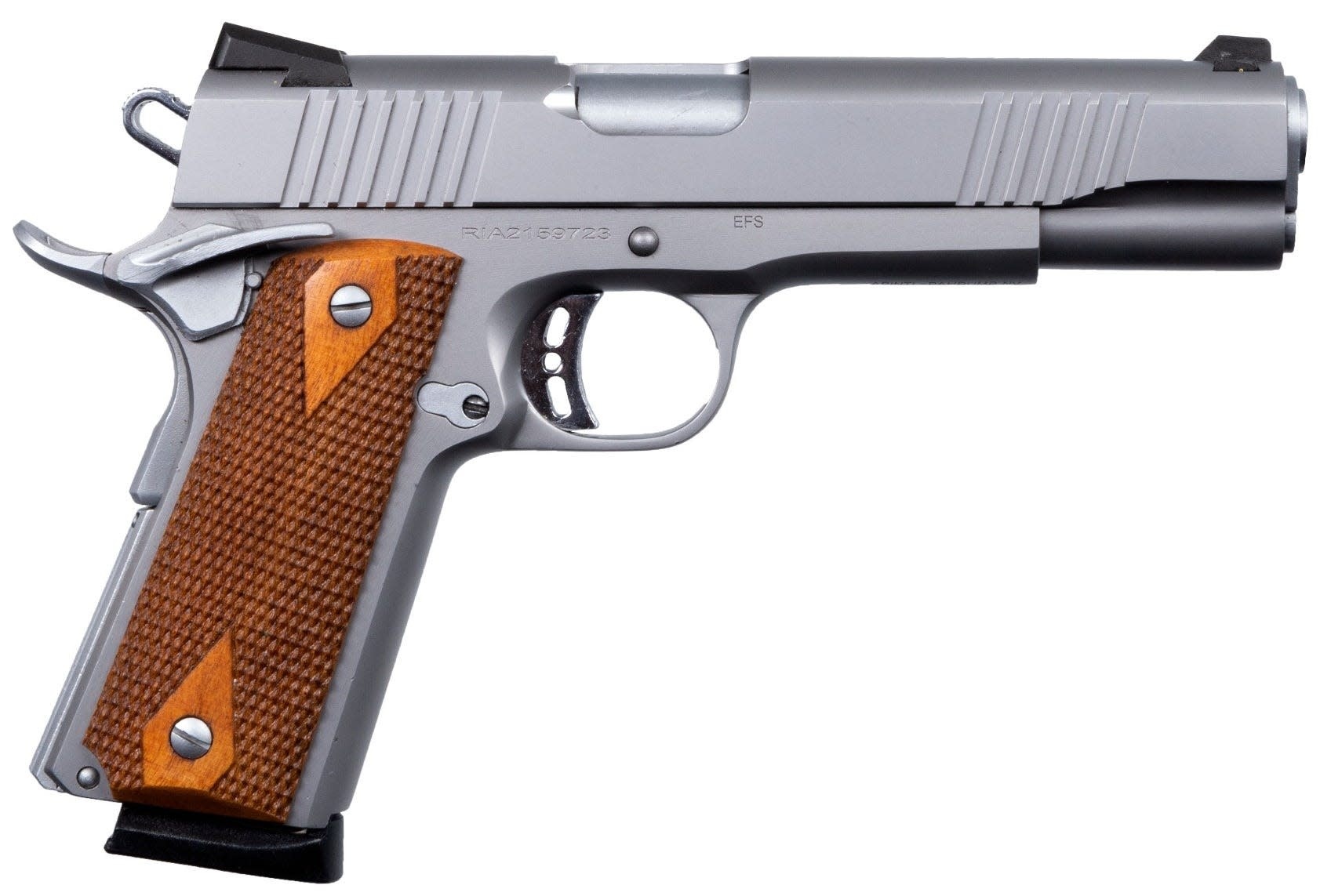 Rock Island M1911 A1Rock Standard FS45ACP 5" SS 8RD Pistol (CA COMP)