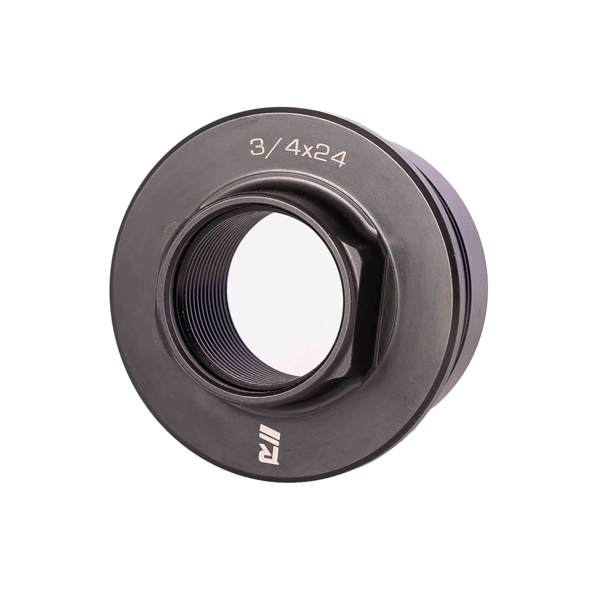 Rugged Suppressors, Universal Direct Thread Mount, 3/4X24 to 1.375X24 Black