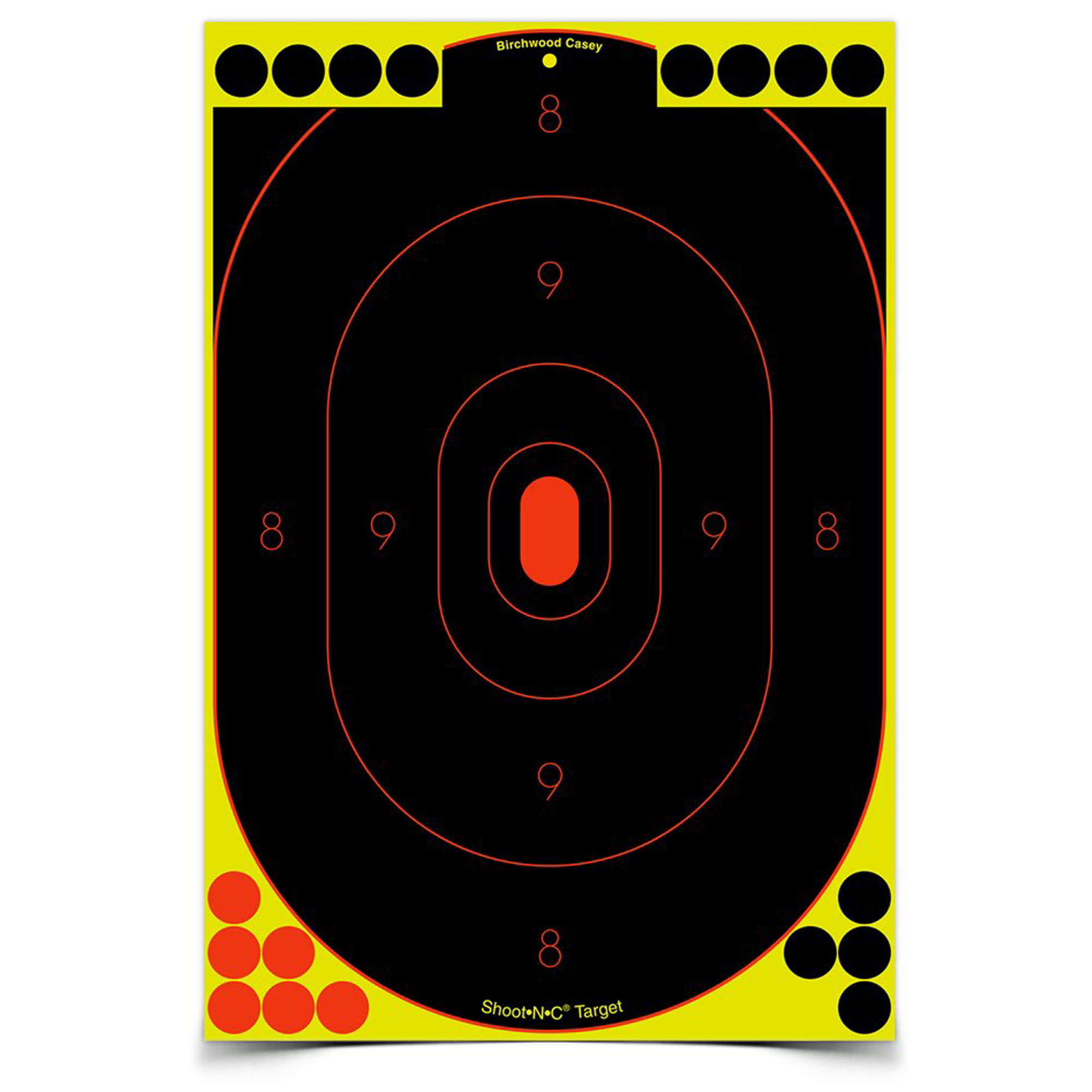 Birchwood Casey, Shoot-N-C Target, Silhouette, 12x18, 5 Targets