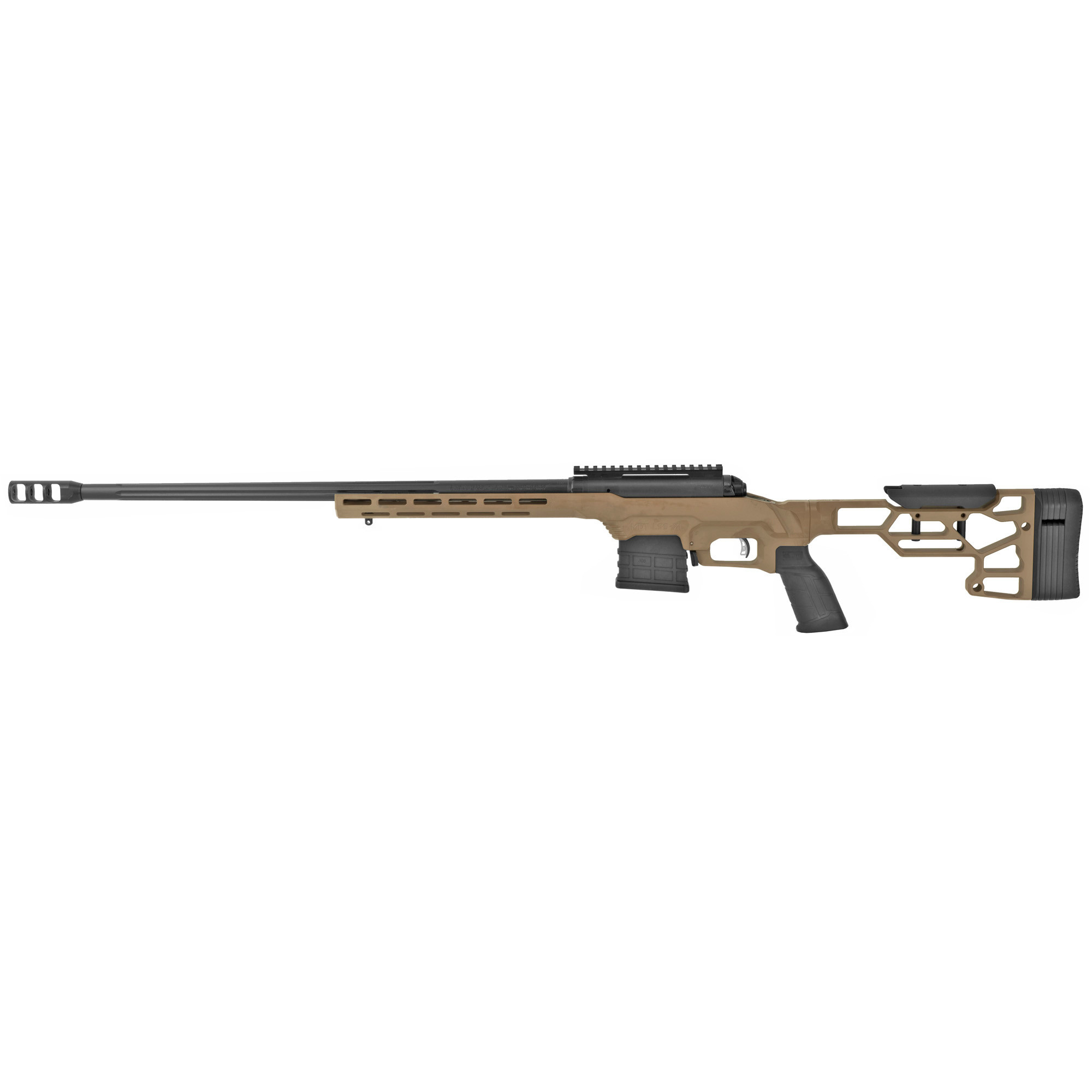 Savage Arms 110 Precision Rifle 338 Lapua 24" TB FDE 5RD Bolt Action Rifle