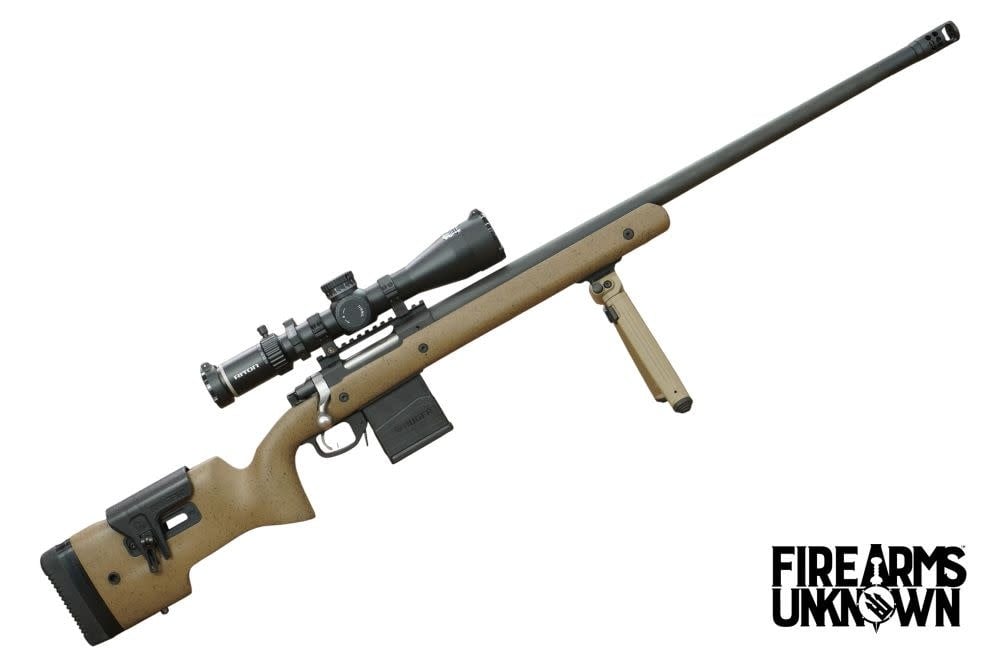 Ruger M77 Hawkeye 6.5 CM 26" Rifle W/ Riton X7 3-18x50, Burris Scope Level, Bipod