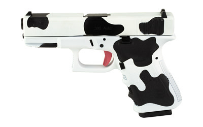 Glock 25 Gen 3, 380 ACP, 4" Barrel, Cerakote Cow Print , (2) 15RD, Pistol