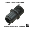 M8x.75 to 1/2x28 Thread Adapter/Extension for S&W22/Walther P22