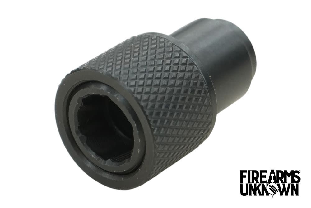 M8x.75 to 1/2x28 Thread Adapter/Extension for S&W22/Walther P22