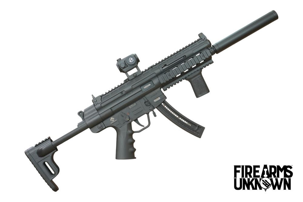 ATI GSG-16 Carbine 22LR 16" 22+1 RD BLK Rifle w/ Riton X1 Tactix ARD & BCM Vert Grip