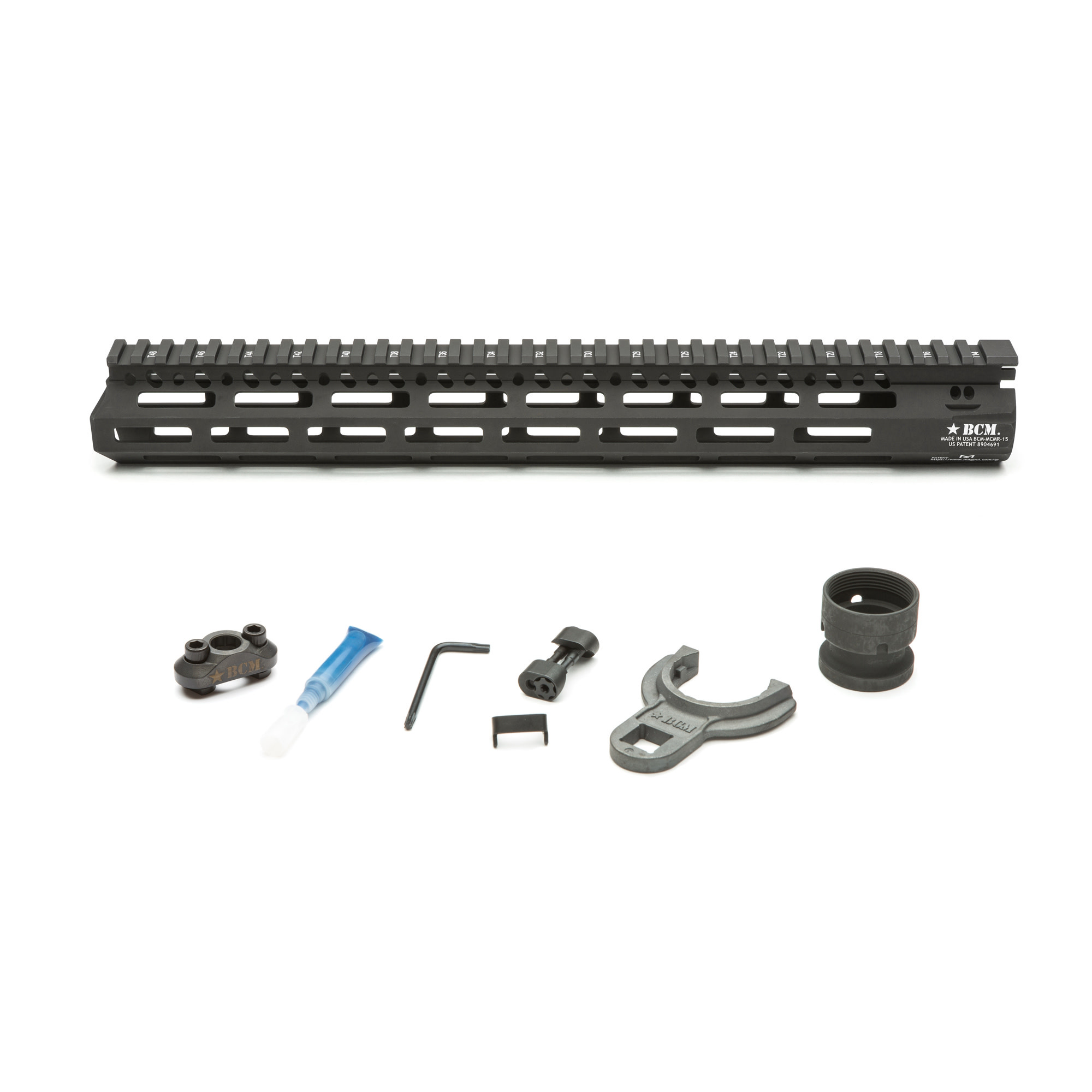 BCM Gunfighter MCMR AR-15 Black Hardcoat Anodized Aliminum 15" M-LOK