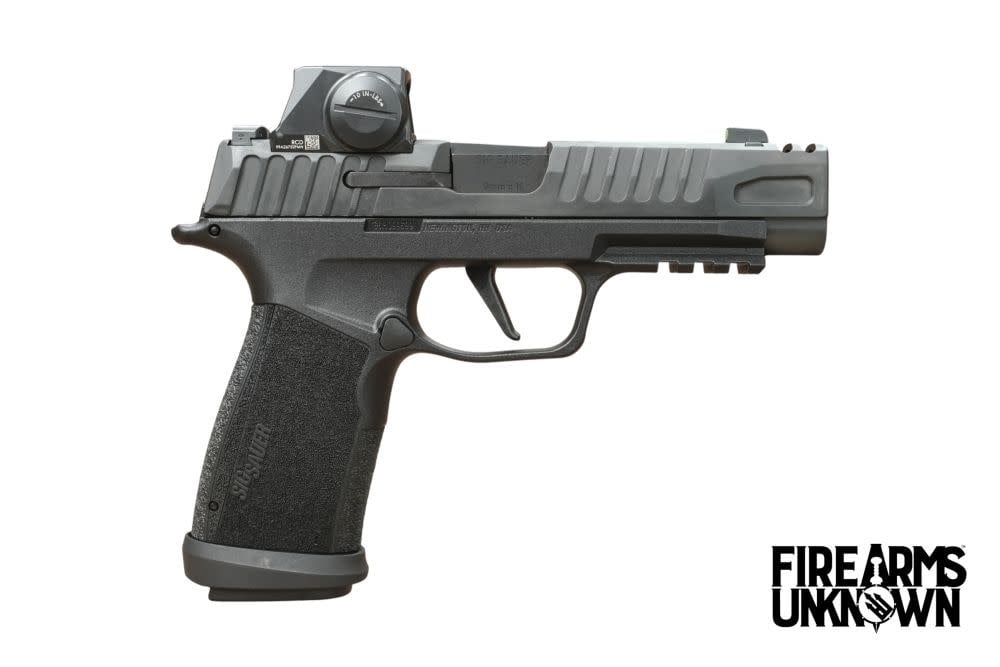 Sig Sauer, P365XF FUSE COMP w/ROMEO X, 9mm, 3.7", BLK, (1)17RD (2)21RD, Pistol