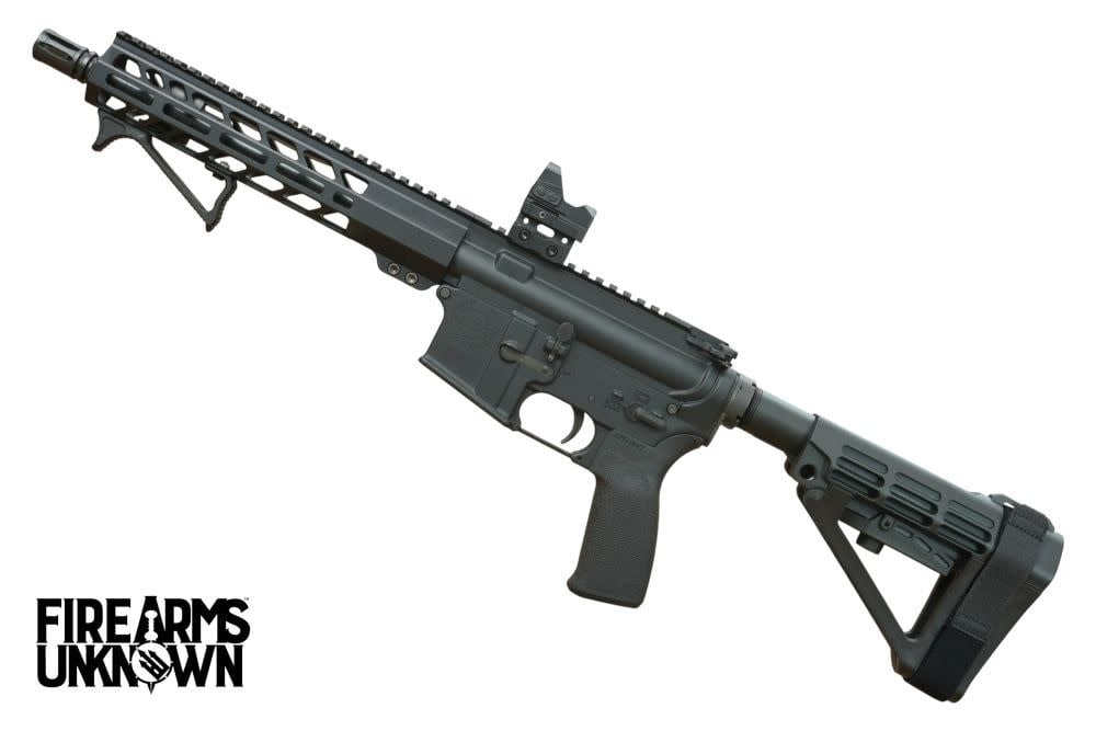 Blitzkrieg Tactical Diomedes 5.56 AR Pistol 10.5" 30RND w/ SBA4 Brace, Riton PRD