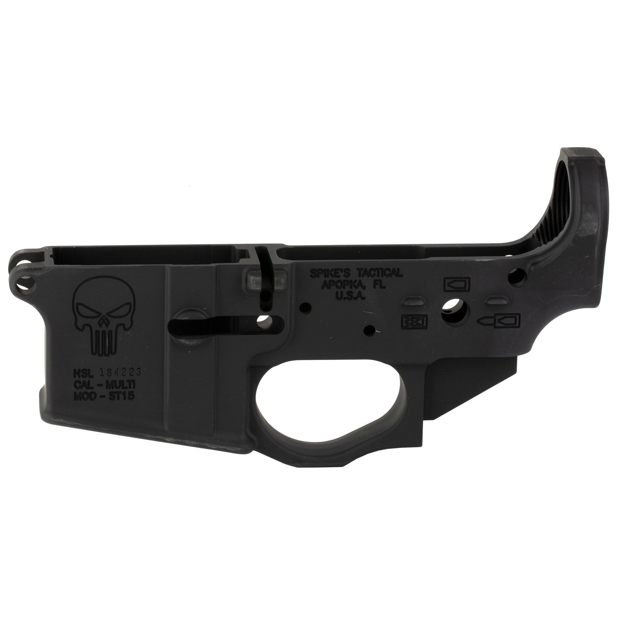 Spike's Tactical ST15 Receiver MULTI (PUNISHER LOGO)