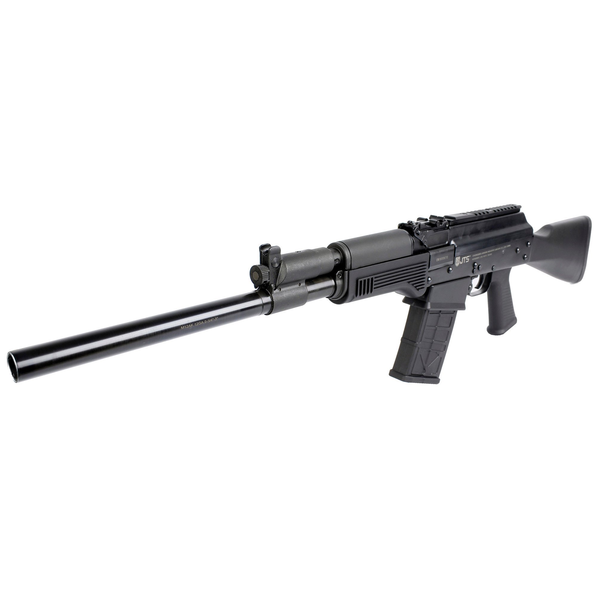 JTS M12AK 12ga 18.7" BLK (2)5RD Shotgun