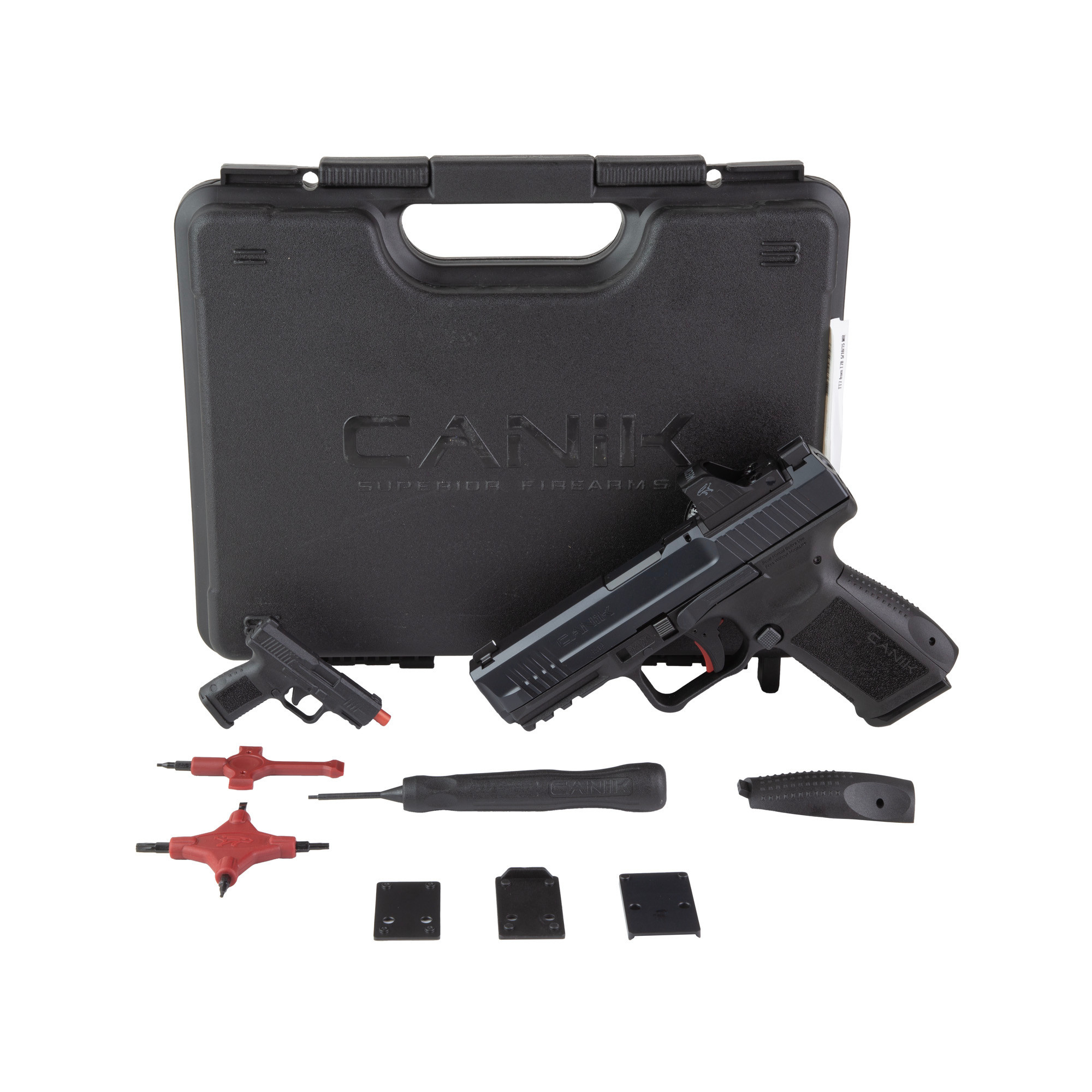 Canik METE SF One Series 9mm 4.1" BLK (1)15RD Pistol w/MeCanik MO1 Optic