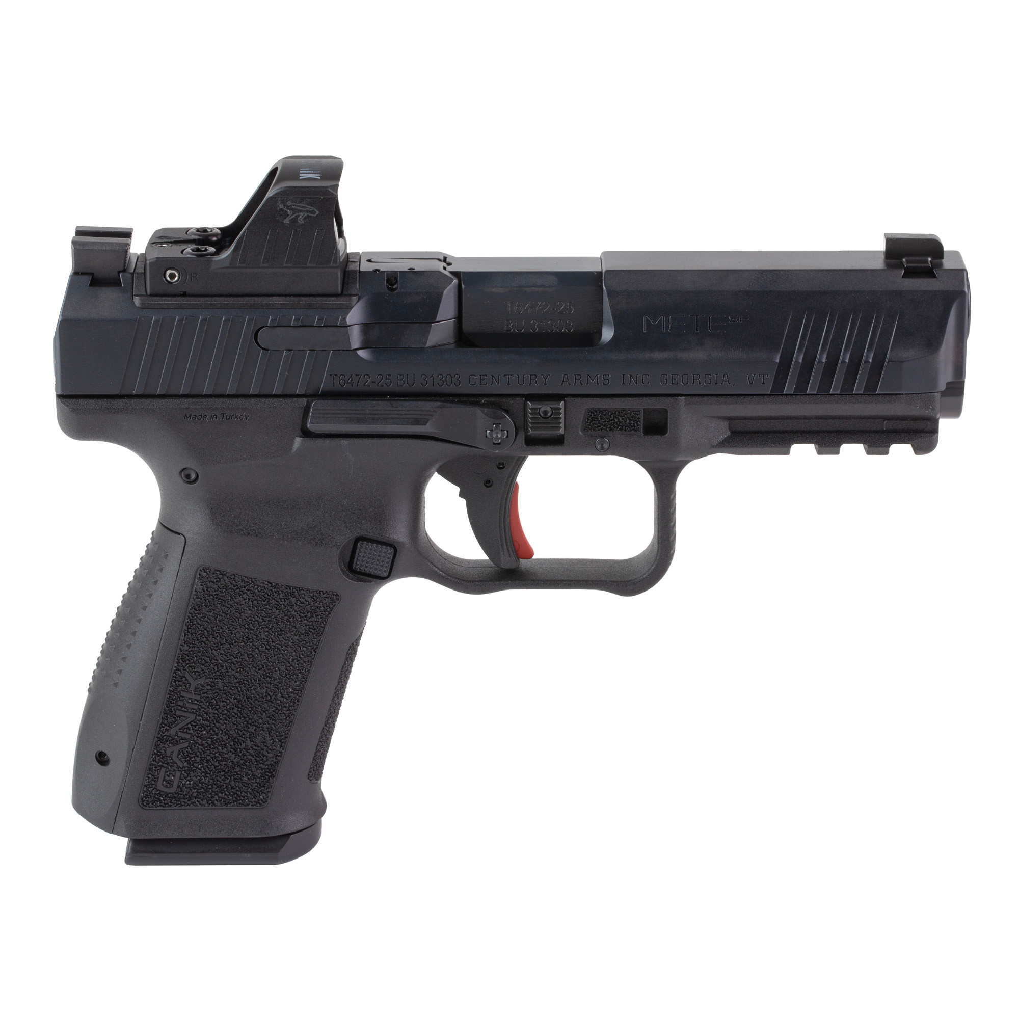 Canik METE SF One Series 9mm 4.1" BLK (1)15RD Pistol w/MeCanik MO1 Optic